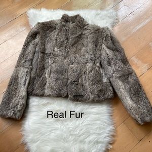 🔥Real Rabbit Fur Coat🔥
